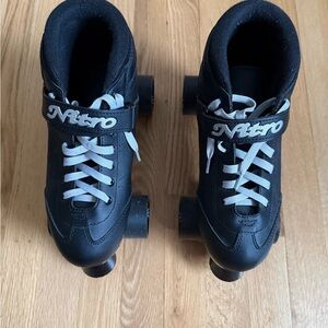 Nitro Black Roller Skates